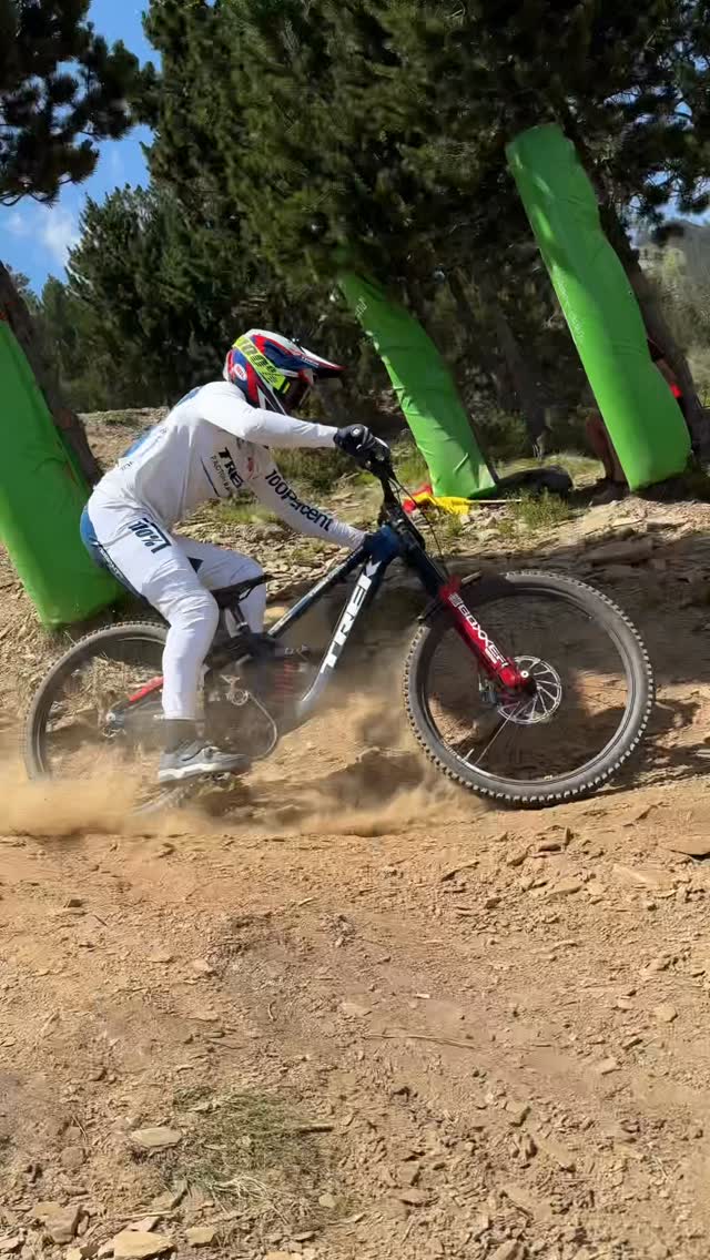 Instagram post by @trekfactoryracingdh for WD-40. Caption reads: The mid week pick me up you didn’t know you needed....