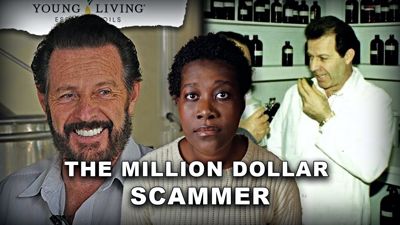 YouTube post by @PetalPalmer for Young Living. Caption reads: The Fake Doctor Who Drowned His Daughter | The....