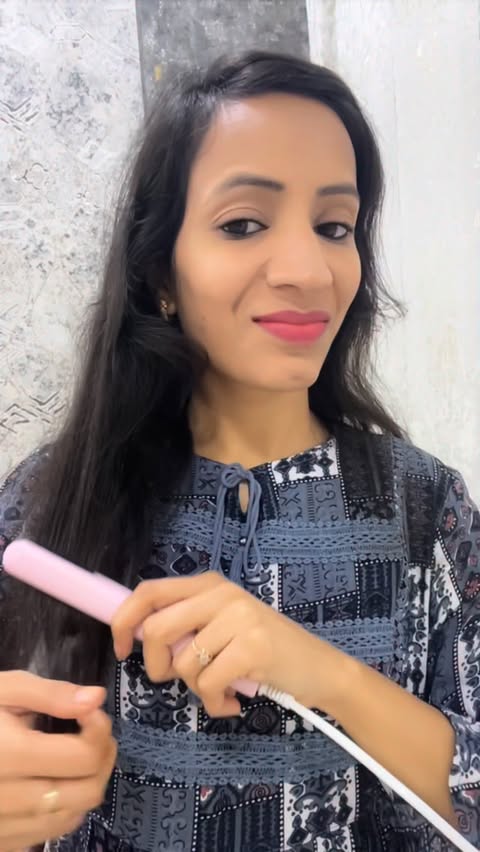 Instagram post by @explorewithshivi for P&G. Caption reads: Styling Hair is Fun. Hair damage is not. Try....