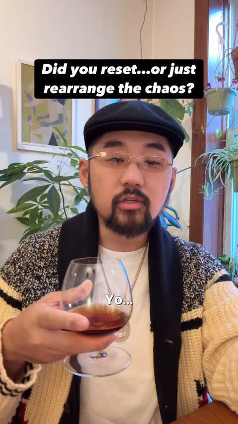 Instagram post by @jaekicho for Martell. Caption reads: [...] This year, I’m raising a glass of the....