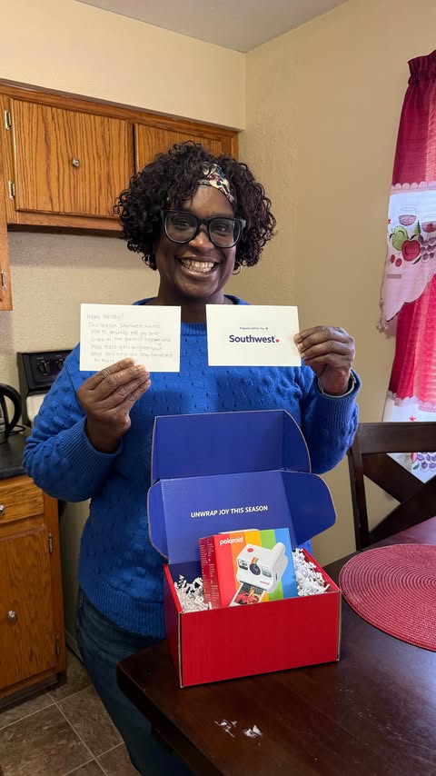 Instagram post by @dommythetravelista for Southwest Airlines. Caption reads: #ad | #SouthwestPartner | The best part of the....