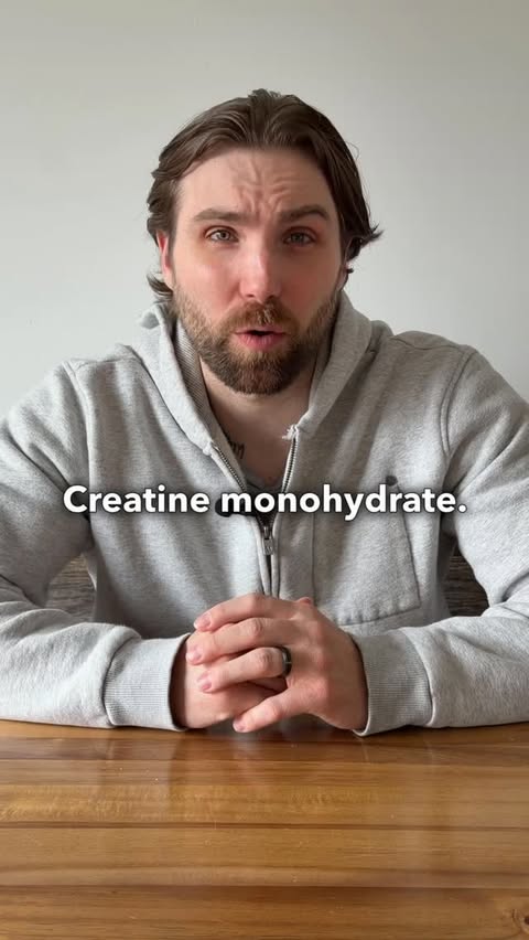 Instagram post by @healthwithcory for Create. Caption reads: [...] creatine, I’ve got you covered. 👉....