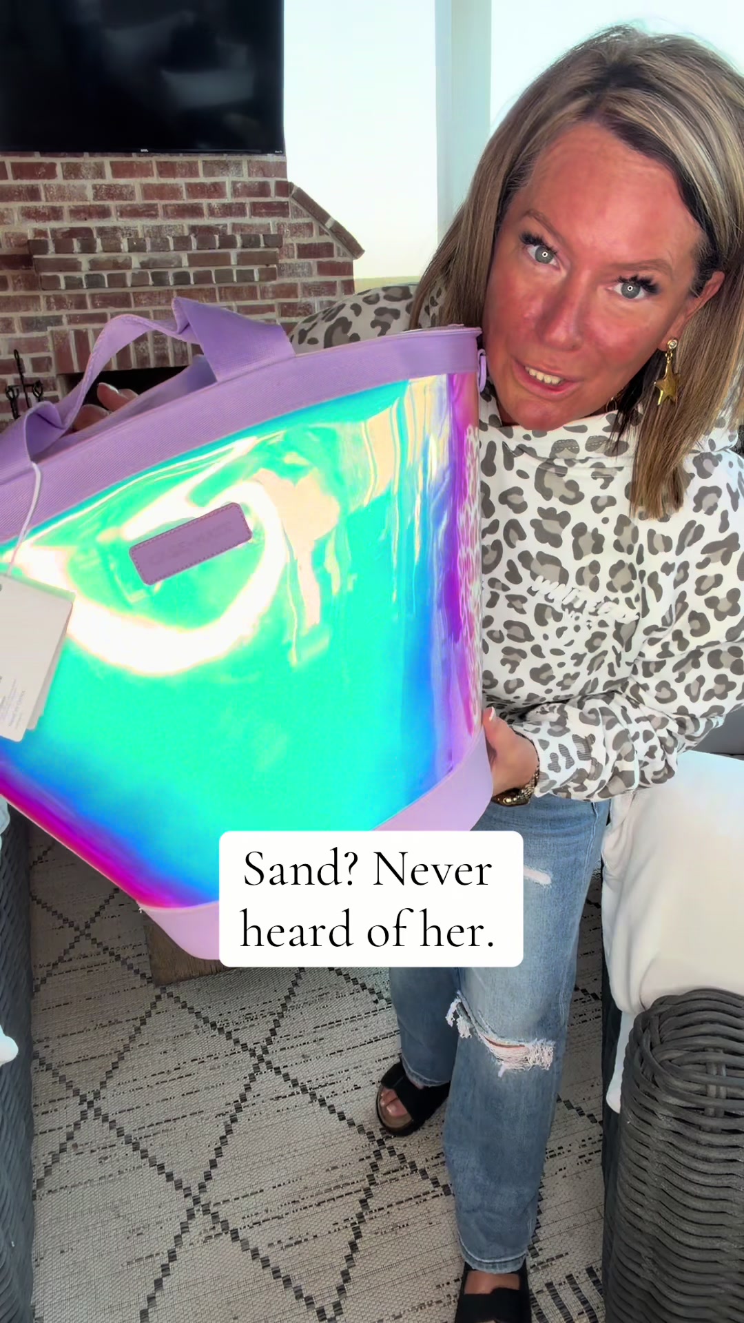 TikTok post by @annhailey5 for Case-Mate. Caption reads: [...] vibe. ✨ #Cooler #coolers #Beachbag....