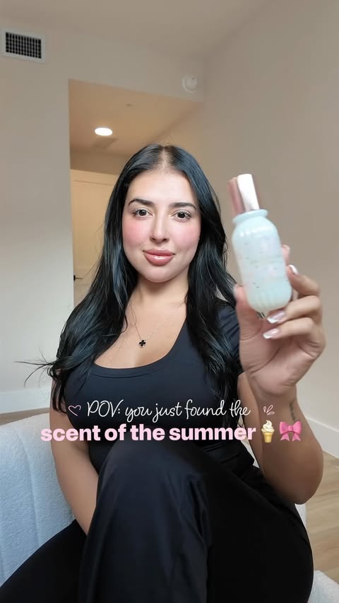 Instagram post by @bbyg._sharon for LoveShackFancy. Caption reads: Gifted by LoveShackFancy💗🍦 Found my new summer....