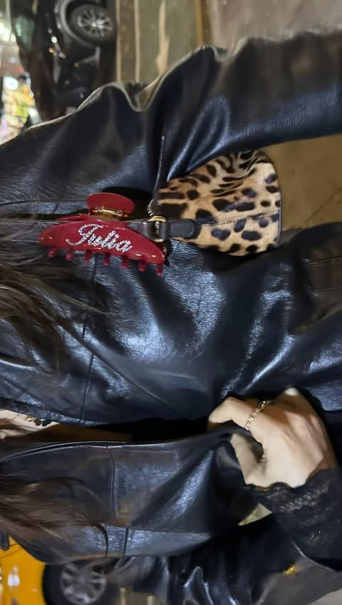 Instagram post by @juliamervis for Valentino. Caption reads: vintage @maisonvalentino of my dreams <3.