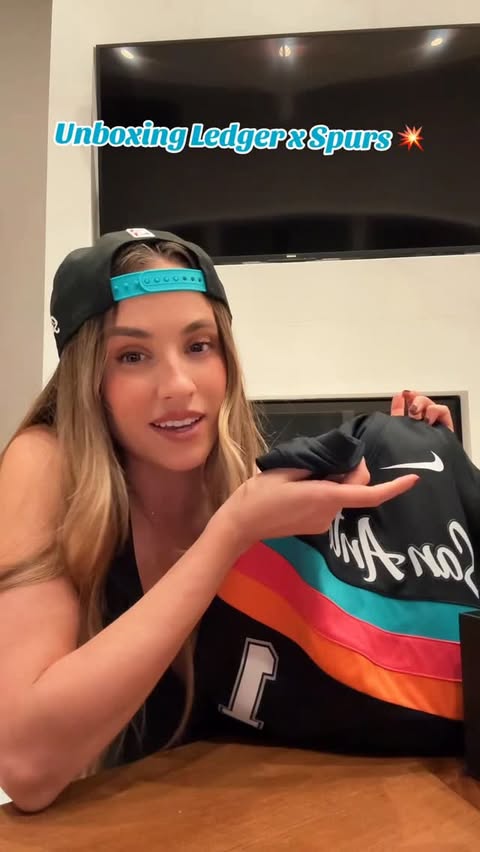 Instagram post by @rademita for Ledger. Caption reads: Christmas came early thanks to @ledger & the....