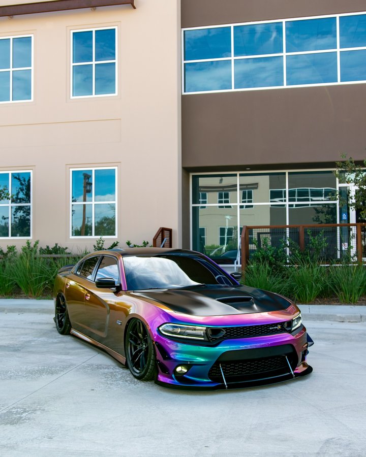 Instagram post by @violent_392 for Carven Exhaust. Caption reads: [...] • @nittopitcrew • @nittotire •....