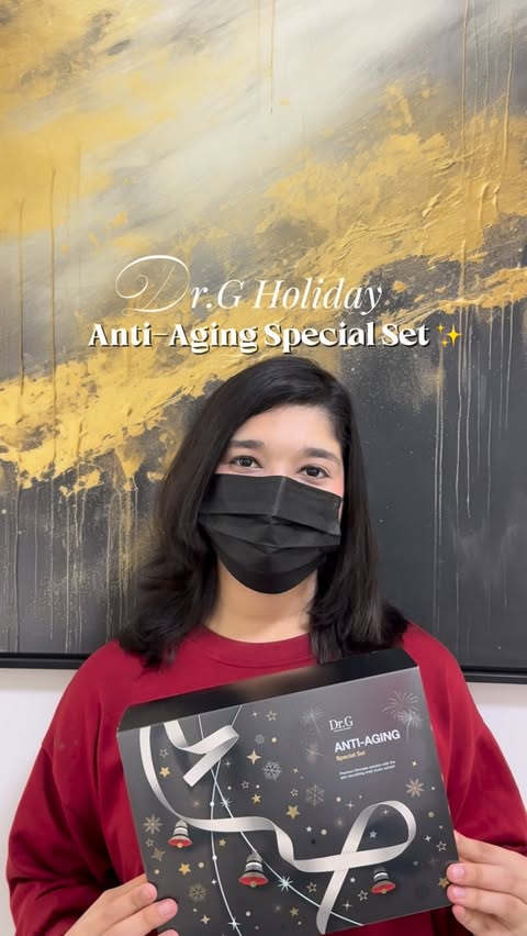 Instagram post by @lifestyleofhaya for Dr.G. Caption reads: ✨ Holiday glow routine with Dr.G ✨

Tried the Dr.G....