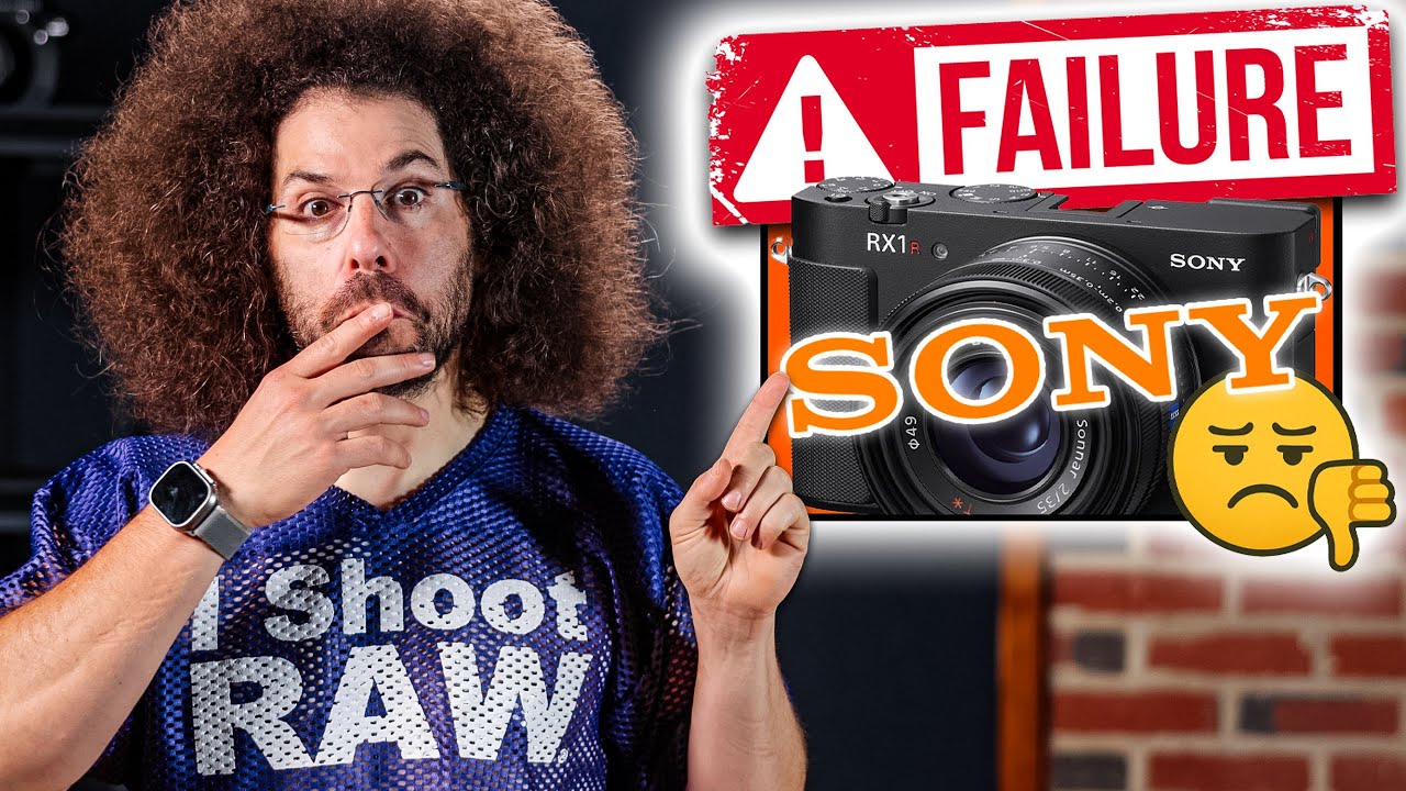YouTube post by @froknowsphoto for Canon USA. Caption reads: SORRY SONY, This is BAD!!!.