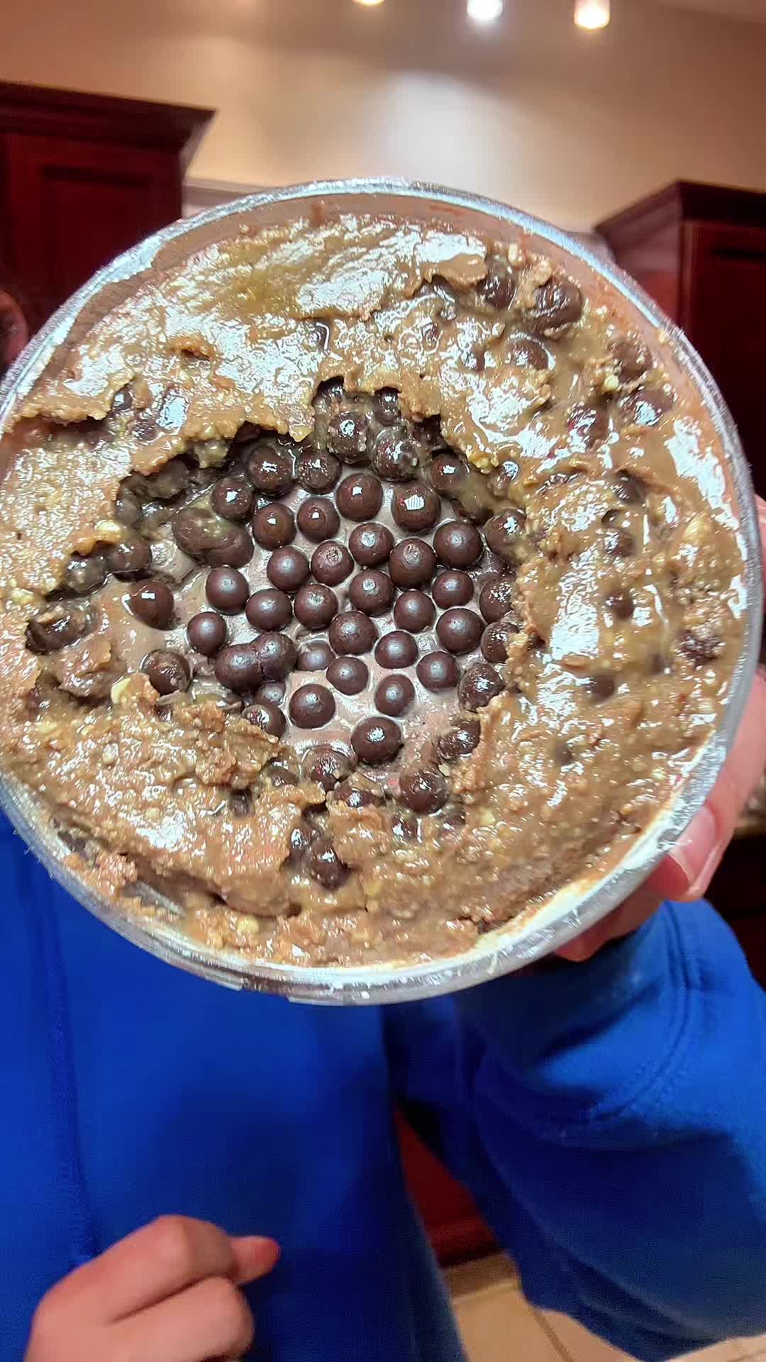 TikTok post by @hannahv2246 for Nerdy Nuts. Caption reads: [...] like this… I get the hype 😍 #nerdynuts....