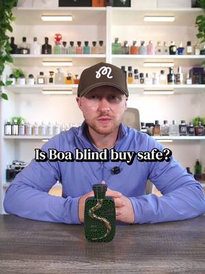 TikTok post by @fragsonly for PerfumeboxUSA. Caption reads: [...] #fragrancetiktok #perfumetiktok....