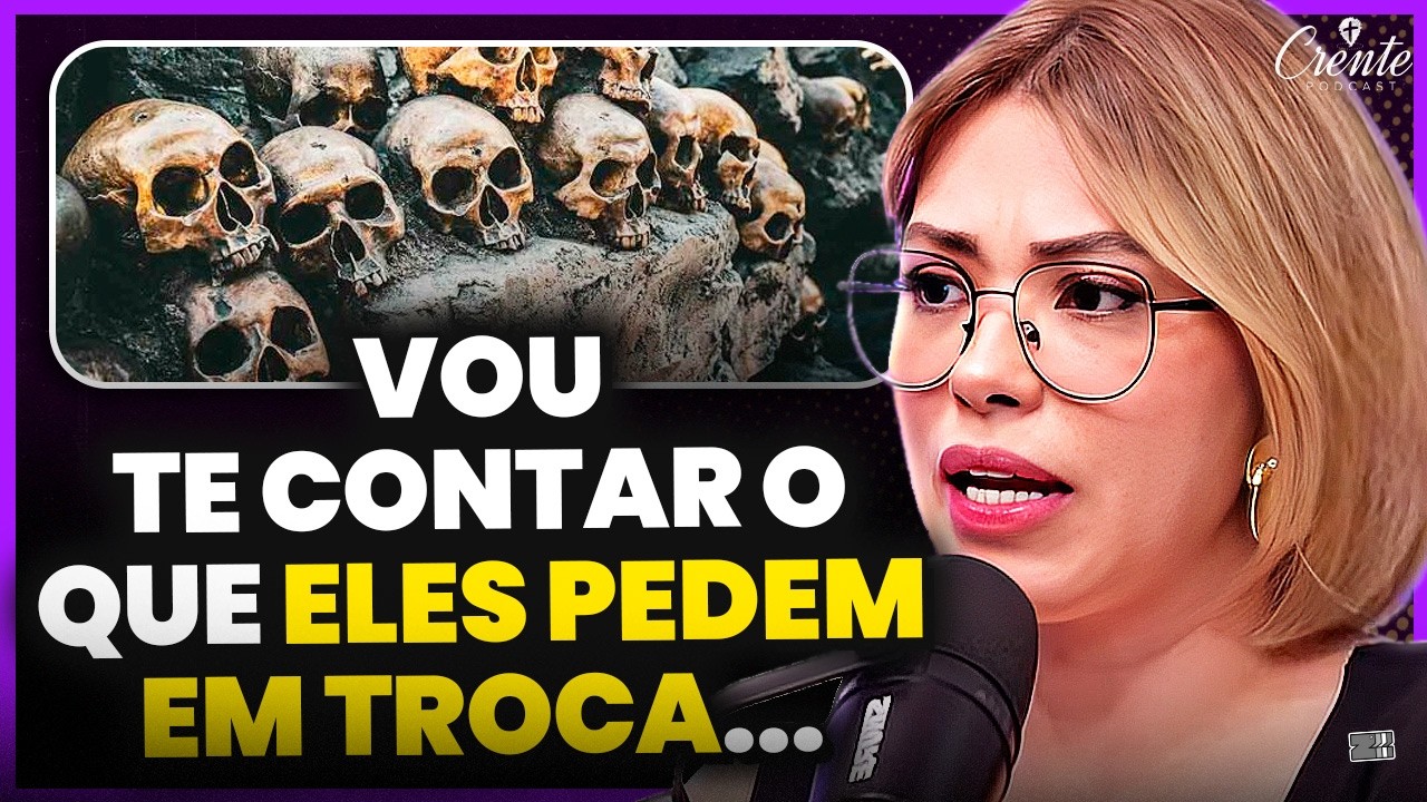 YouTube post by @CrentePodcast for Deezer. Caption reads: HOW THE REVENGE SCHEME WORKS IN OCCULTISM: Expert....