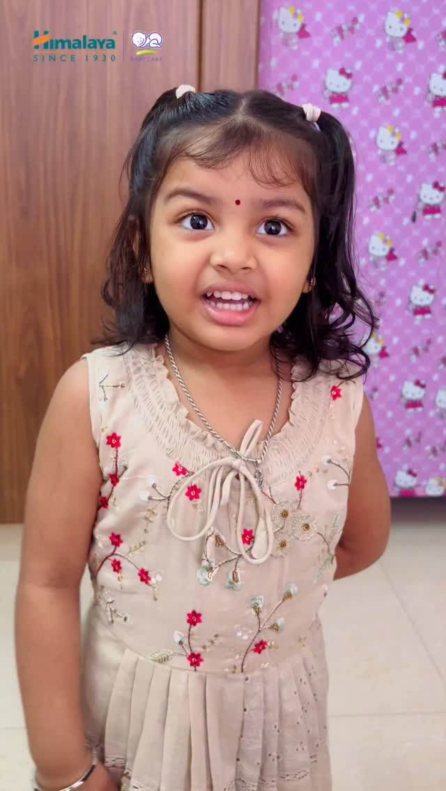 Instagram post by @thiya_ram22 for Himalaya Babycare. Caption reads: ✨Share this with every new mom out there! 💚
.
As....