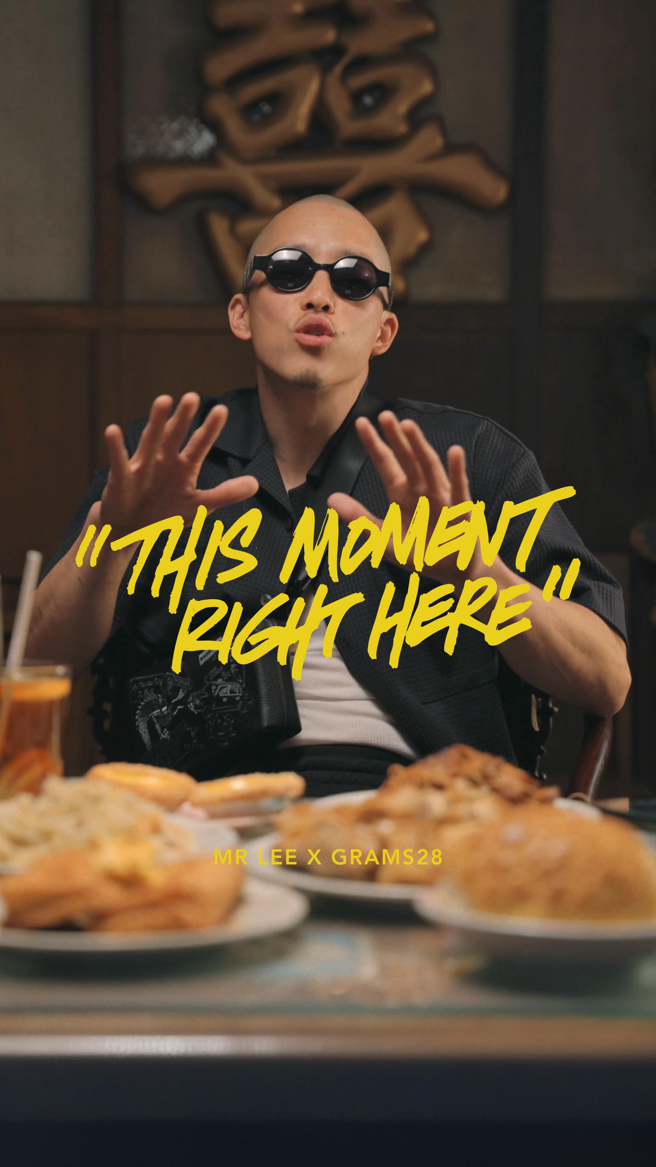 Instagram post by @mrleelives for GRAMS28. Caption reads: A special message from @mrleelives to everyone....