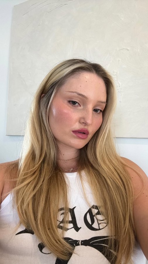 Instagram post by @rileyj for Priceline. Caption reads: Happy world lipstick day 💋 you can shop the new....