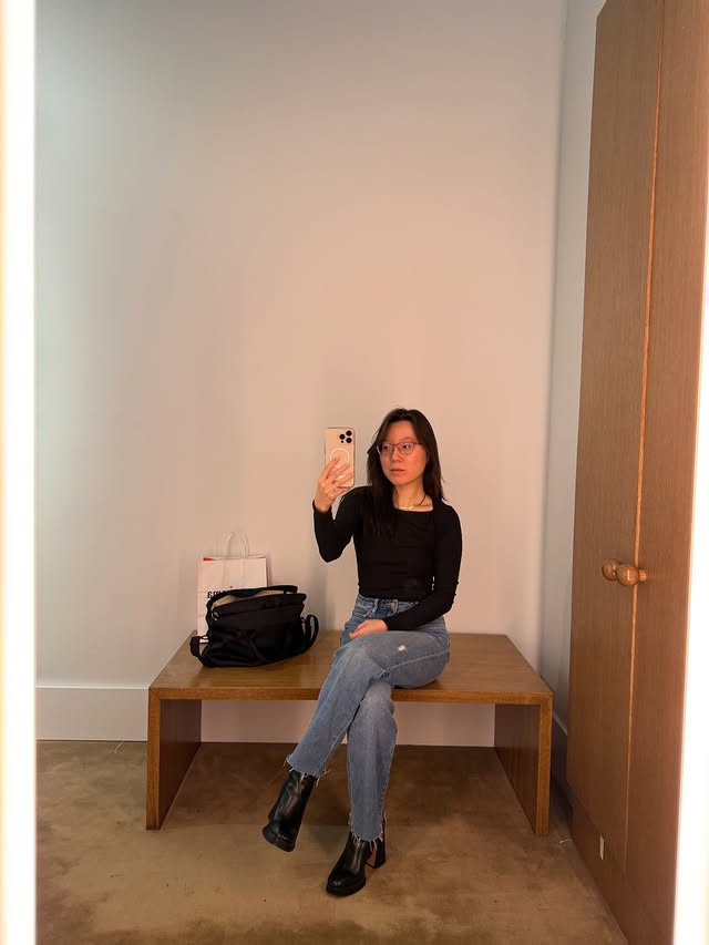 Instagram post by @huisjenn for Dolce Vita. Caption reads: solo wandering around 

boots @dolcevita....