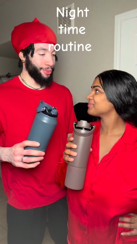 Instagram post by @sh33natay for BrüMate. Caption reads: Always staying hydrated with my @brumate ☺️....