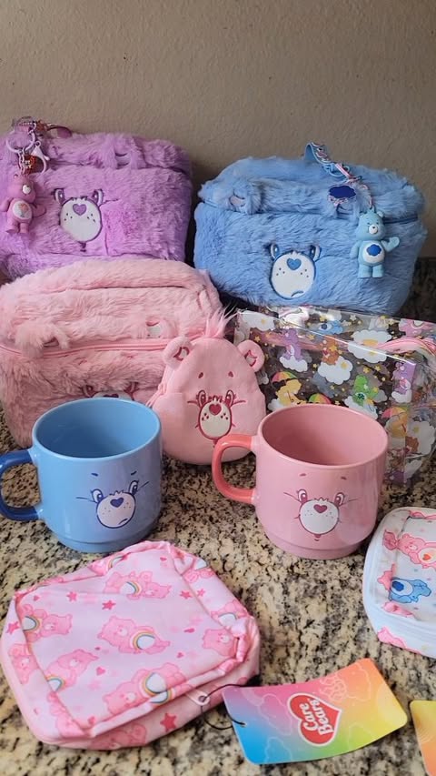 Instagram post by @mikaalychee for Care Bears. Caption reads: #ad Your Spring Era Starts with "Care Bears" on....