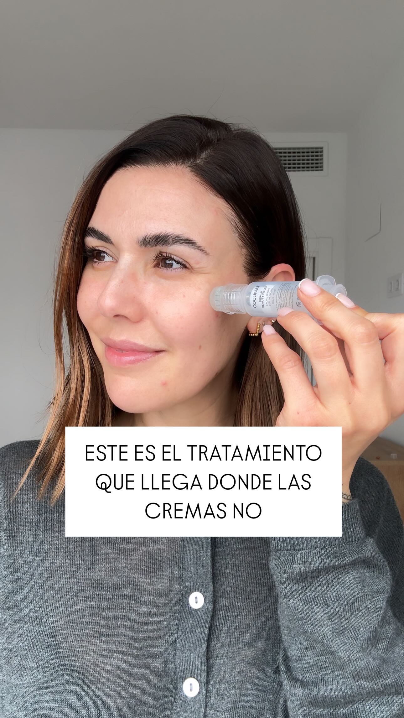 Instagram post by @aishawari for COCUNAT. Caption reads: Este es el tratamiento que llega donde las cremas....