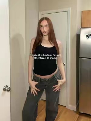 TikTok post by @trinitylhodges for Klassy Network. Caption reads: @Klassy Network never fails me with their built in....