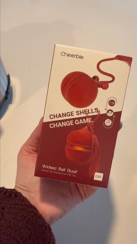 Instagram post by @matilda.and.the.boys for Cheerble. Caption reads: @cheerble_global gifted us the Wicked Ball Duo 2....