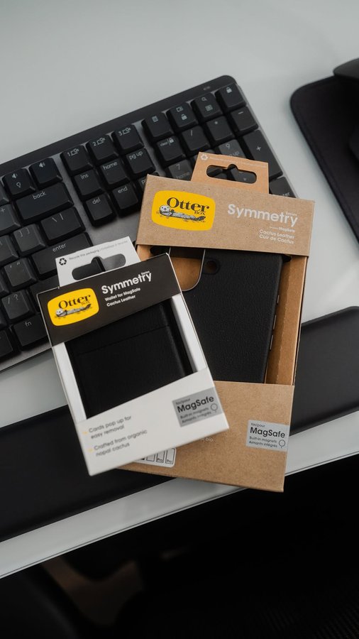 Instagram post by @mousetrvp for OtterBox. Caption reads: [...] always has my back...and my wallet 🤣....