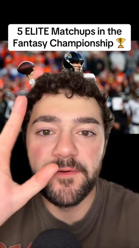 Instagram post by @loebsleads for Yahoo. Caption reads: Players with ELITE matchups in the fantasy....