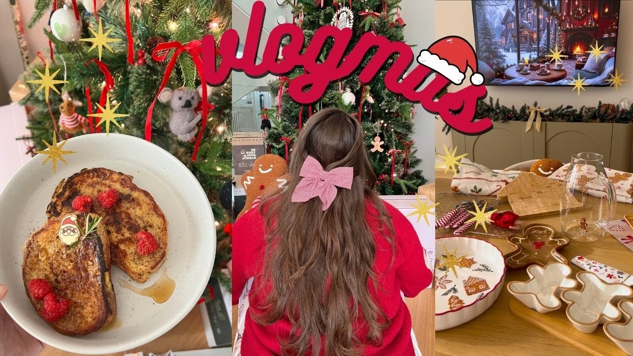 YouTube post by @Gemmina for Fiscozen. Caption reads: Iniziando Dicembre nel modo giusto 🤒🎅🏻 VLOGMAS....