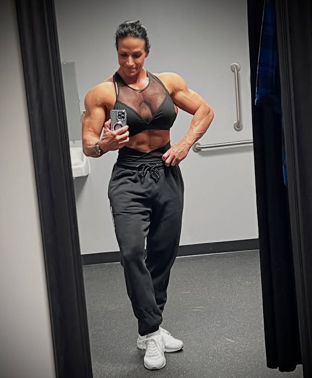 Instagram post by @tivancik_ifbbpro for Megafit Meals. Caption reads: Celebrating the Strength, Grace, and Power of....