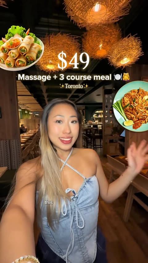 Instagram post by @tastytreatsyyz for Fun Things Toronto. Caption reads: Toronto’s sold out lunch deal just came back (Thai....