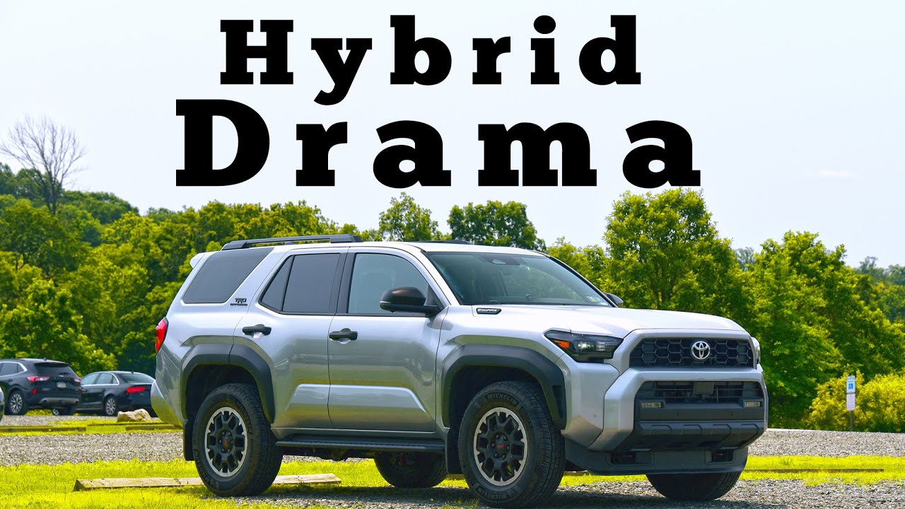 YouTube post by @RegularCars for Zazzle. Caption reads: 2025 Toyota 4Runner TRD IForce Max: Regular Car....