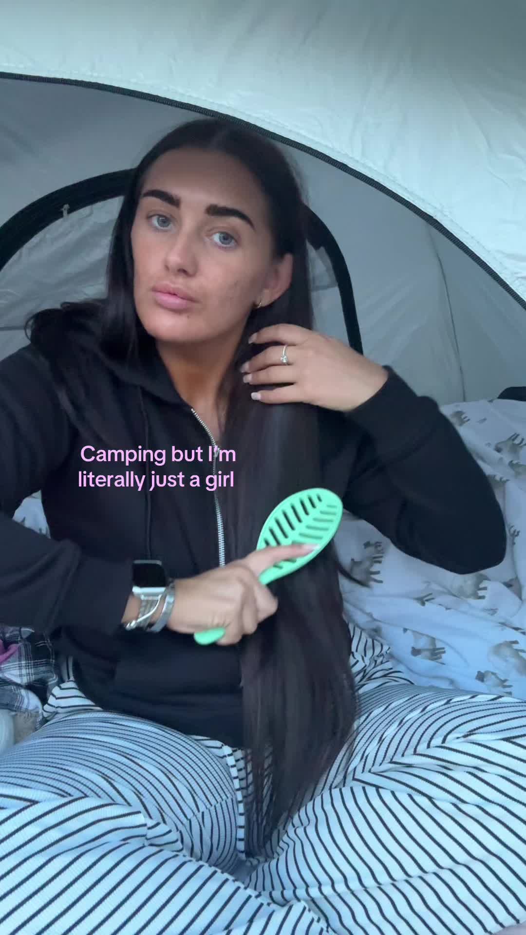TikTok post by @emmaaglen for Rhode. Caption reads: Skincare comes everywhere 💓 @medicube UK @RHODE....