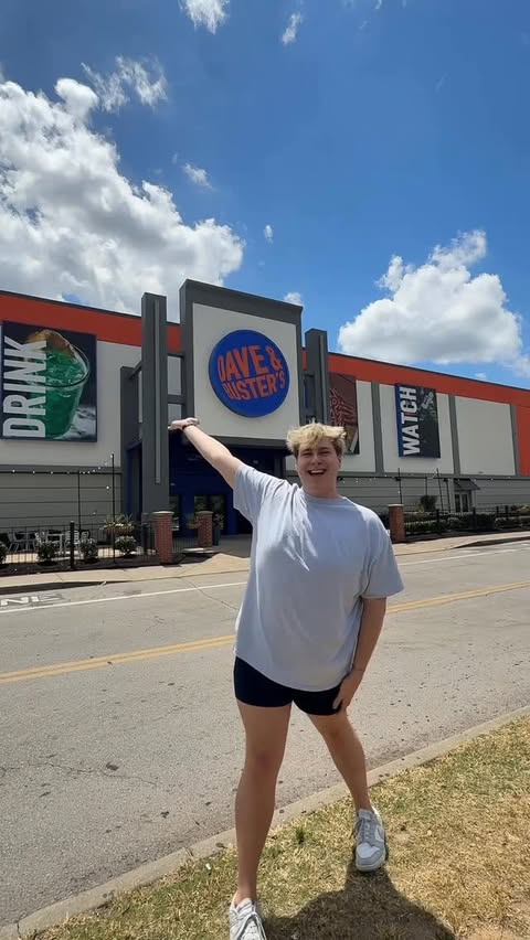 Instagram post by @benjigreenn for Dave & Buster's. Caption reads: Need plans? Go to @daveandbusters and thank me....