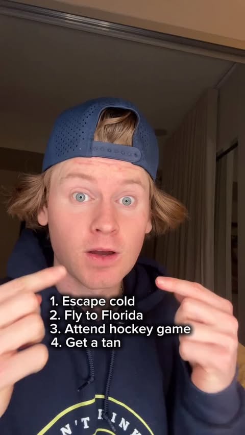 Instagram post by @coach.chippy for Skyscanner. Caption reads: Toronto to Florida with pops. @skyscanner made it....