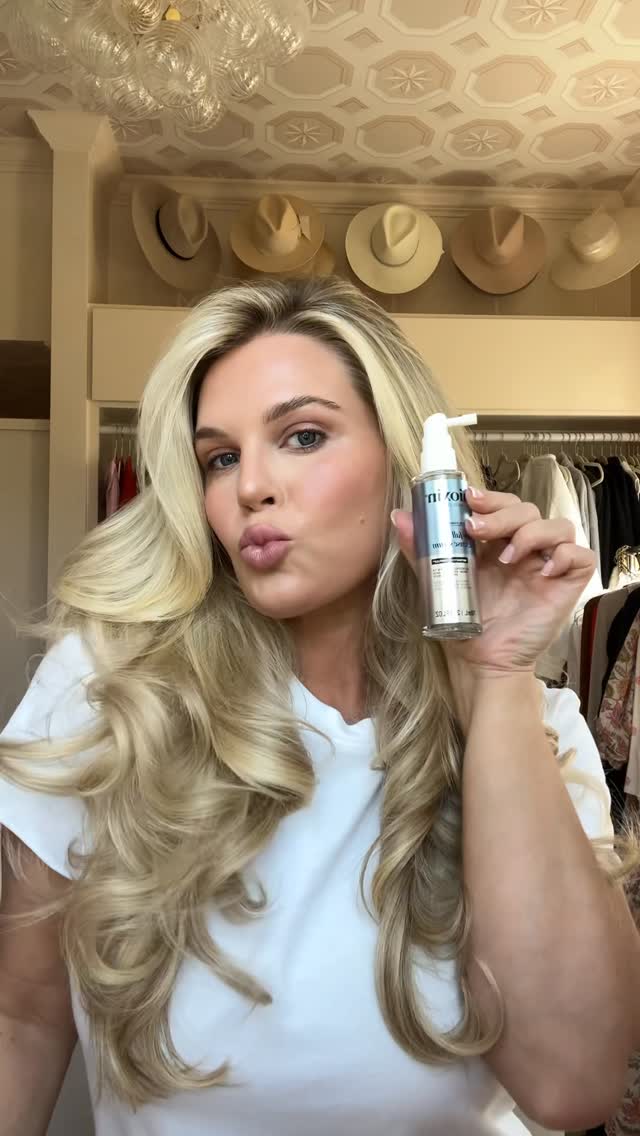 Instagram post by @madisonlecroy for NIOXIN. Caption reads: Life update: Baby Teddi may have my heart, but....