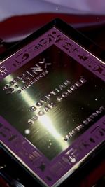 Instagram post by @lina.berd for Sphinx Fragrances. Caption reads: Egyptian Sugar Soiree by @sphinxfragrances is a....