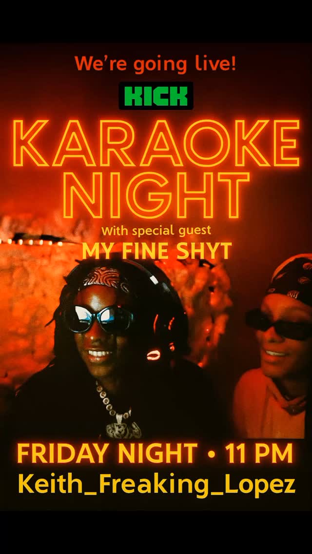 Instagram post by @kfl_254 for Kick. Caption reads: It's KARAOKE NIGHT live on KICK with shawty....