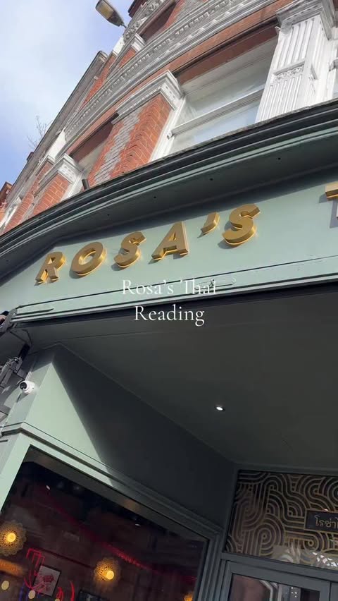 Instagram post by @crusetwins for Rosa's Thai. Caption reads: [...] during Feb half term! 🙌✨ We visited....