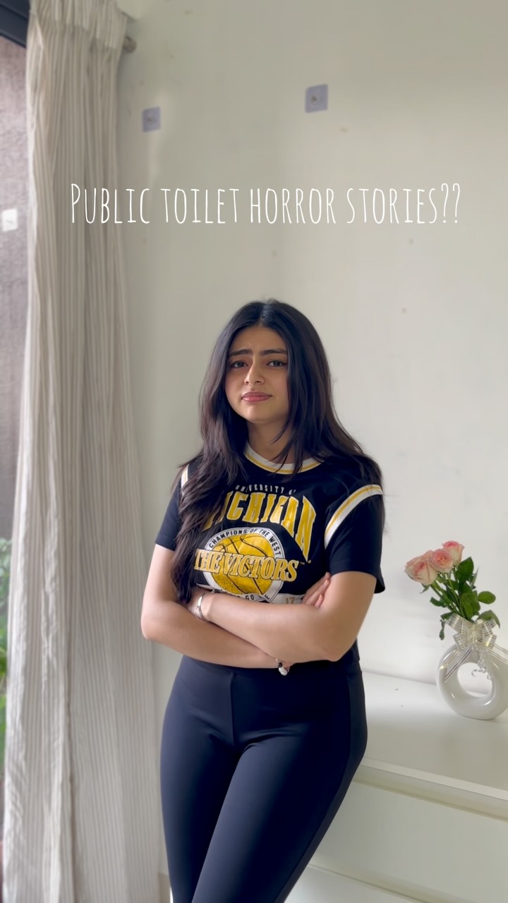 Instagram post by @shruti_242 for Pee Safe. Caption reads: No more “eww” moments 😩
Just Spray → Sit → Flush....