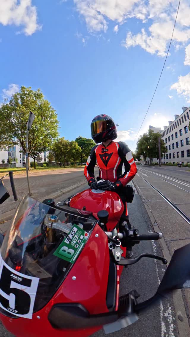 Instagram post by @yamahandra for SP Connect. Caption reads: Sometimes you have to ride through the city…I hate....