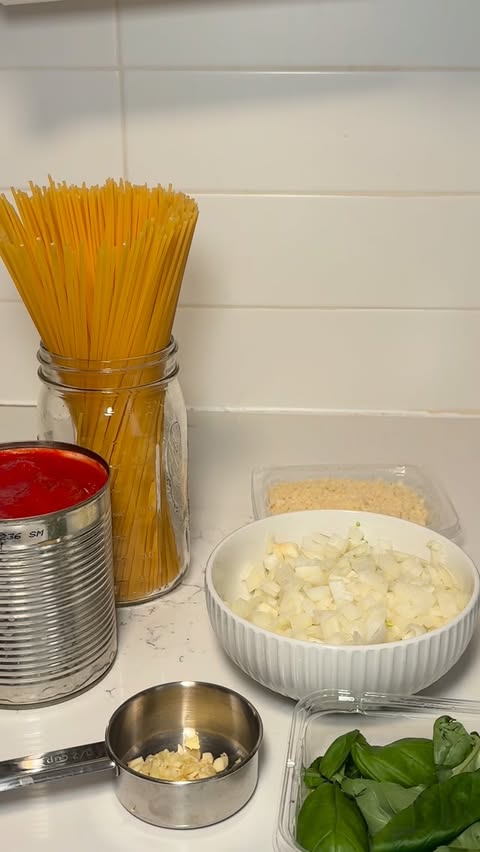 Instagram post by @lynette.marcus for Vitamix. Caption reads: [...] Day pasta party made easy with the @vitamix....