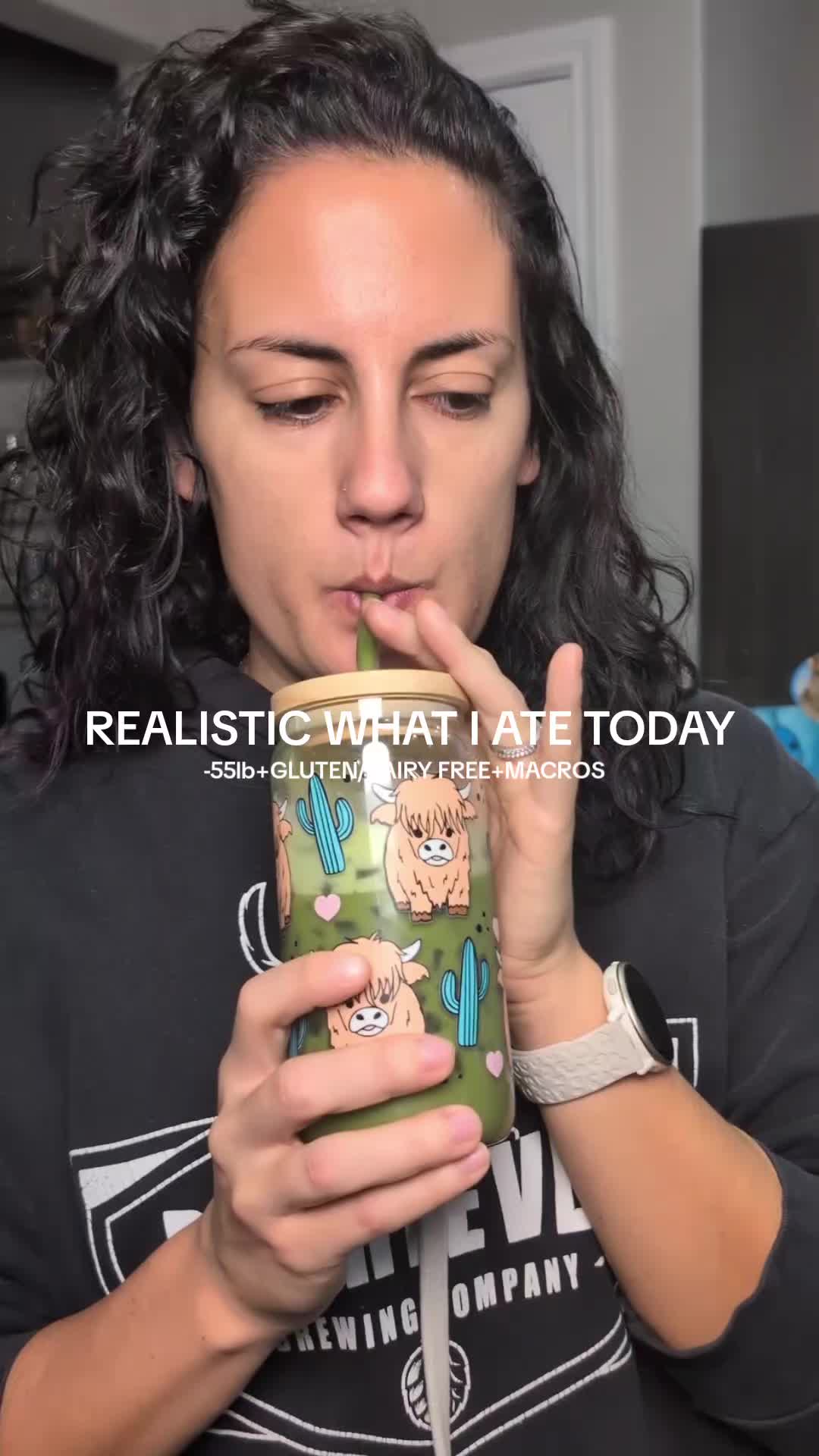 TikTok post by @kimberlyrenee824 for Siete Foods. Caption reads: [...] Inflammatory App | Fig @MALK Organics @Siete....