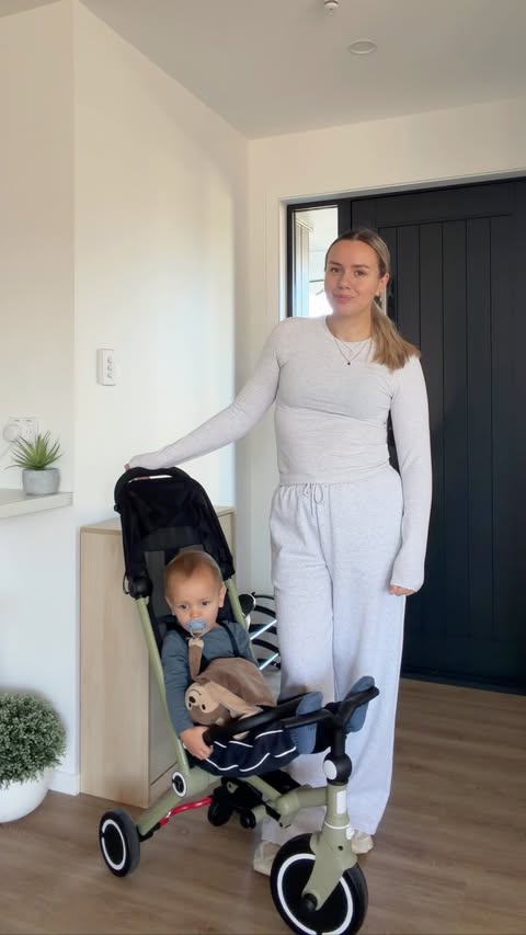 Instagram post by @christinephilippa for smarTrike. Caption reads: [...] of toddlers, I approve of the gorgeous....