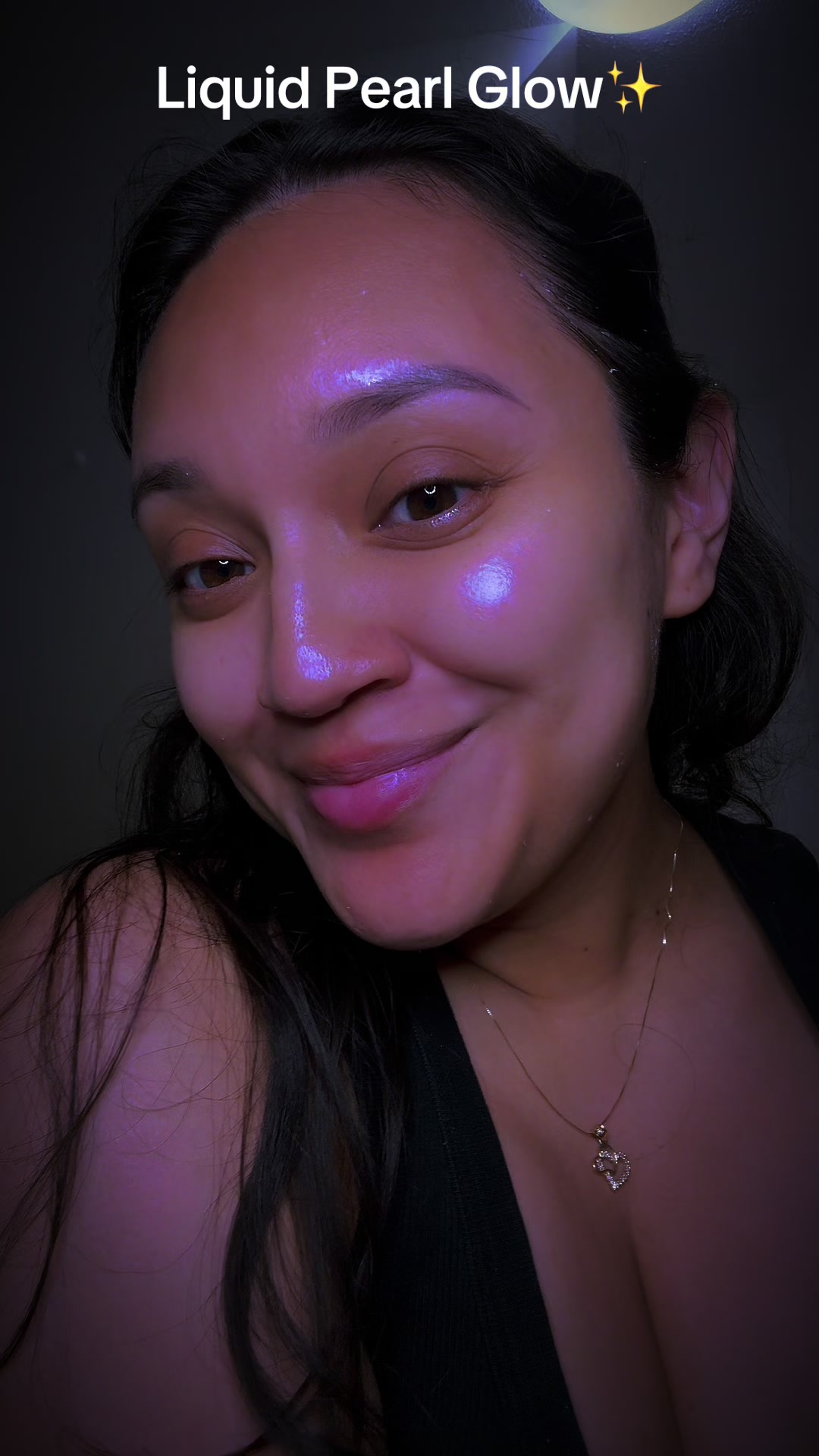 TikTok post by @lovejoceline for 4AM Marketing – Saebyeok Naesi. Caption reads: [...] glowy skin. @COSRX Official @4AM Marketing –....