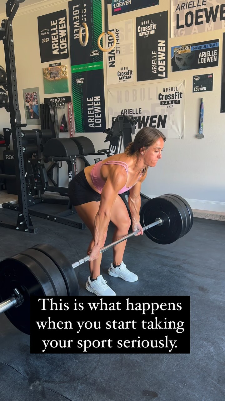 Instagram post by @arielleloewen for Bornprimitive. Caption reads: Remember to enjoy the process… this is part of the....