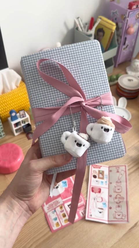 Instagram post by @markp_ for MGA’s Miniverse. Caption reads: ✨ You can make the cutest DIY journal charms with....