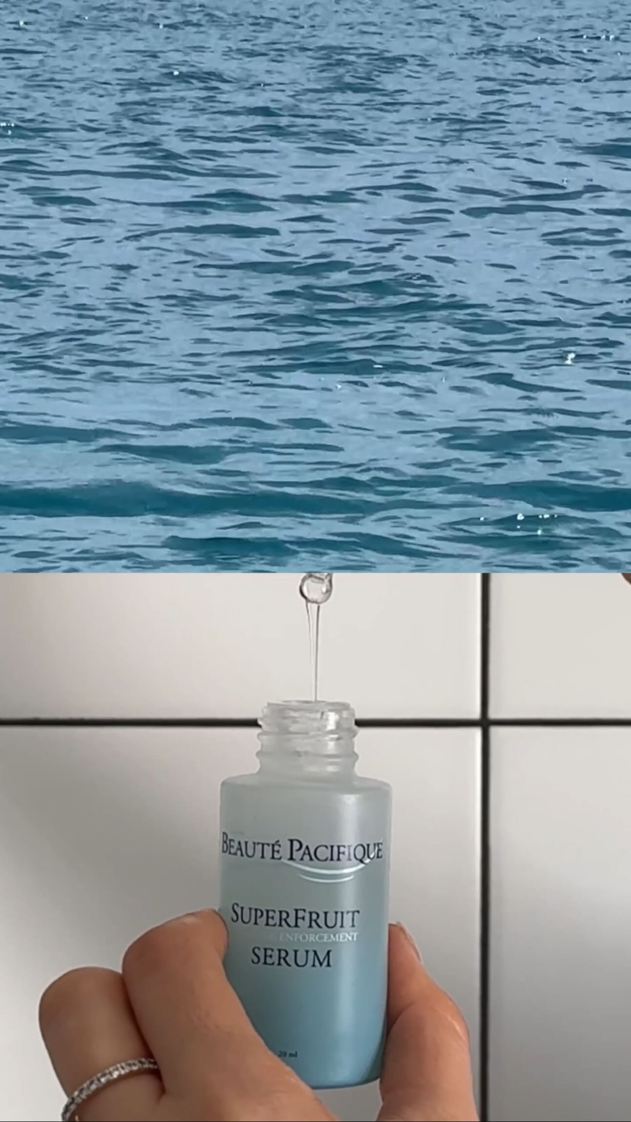 Instagram post by @jestem_kasia for topestetic. Caption reads: Lekka, ale skuteczna, niekomedogenna pielęgnacja....