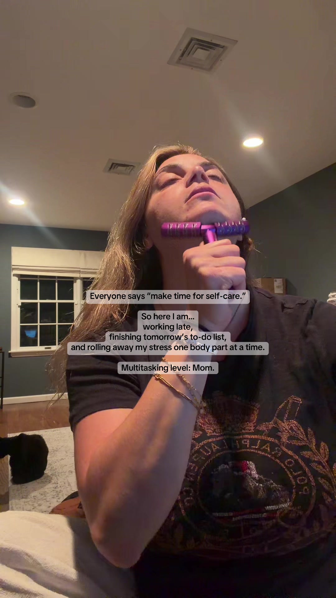 TikTok post by @nikolie__ for Nurse Jamie. Caption reads: [...] trying her best 🥴 Thank goodness for @Nurse....