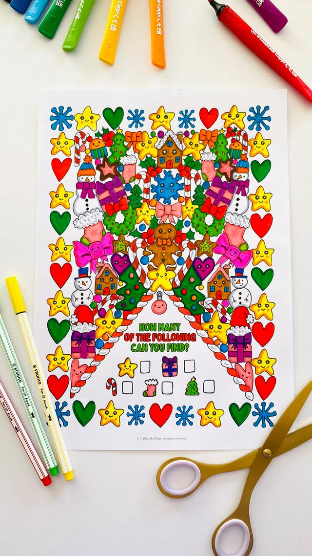 Instagram post by @craftedbybears for STABILO. Caption reads: [...] my illustration to life using vibrant....