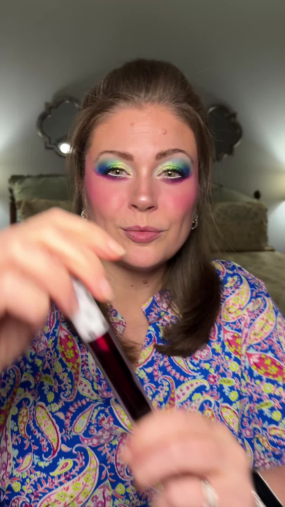 TikTok post by @melissa_beautyover40 for Yva Expressions. Caption reads: [...] out these Anime Lip Stains from @Yva....